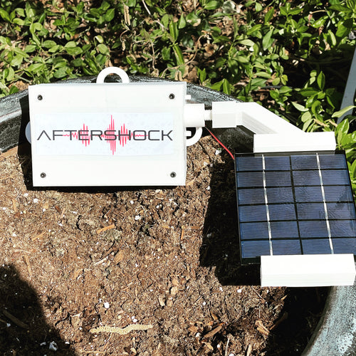 Solar Wireless AfterShock Earthquake Detector - WeatherSense